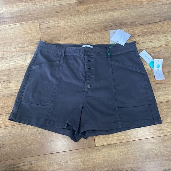 Pistola Hailey High Rise Button Front Cargo Short - Picture 1 of 13